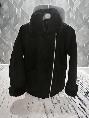 Dublonka -----Qara rəngli süni xəzli qadın kürkü/jaketi - Model lalafo.az -da Dublonka -----Qara rəngli süni xəzli qadın kürkü/jaketi - Model