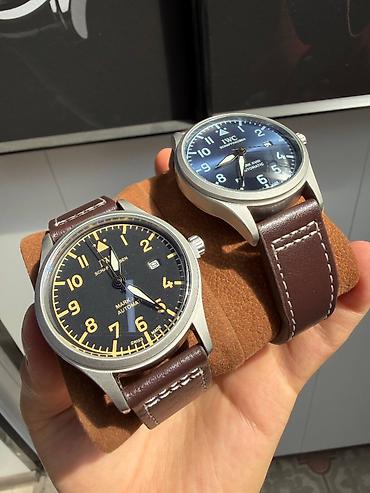 iphone whatch: IWC Schaffhausen Mark 18⚜️ Качество🔥 Стекло - акрил Диаметр - 35мм — 2