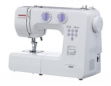 Швейные машины: Швейная машина Janome, Механическая, Полуавтомат — 3