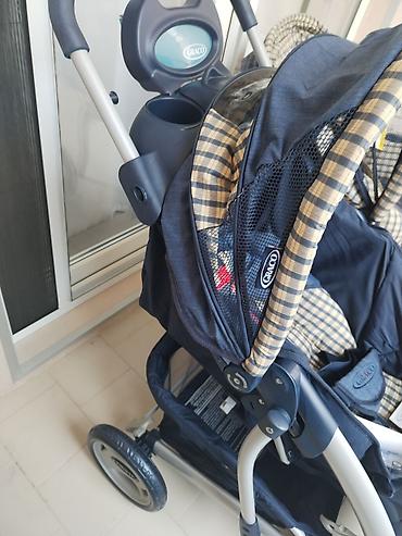 Uşaq dünyası: Graco Quattro Tour uşaq arabası + körpə avtomobil oturacağı seti - — 2