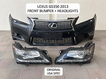 Оригинал Комплект для Lexus GS350 (2013, USA-spec): передний бампер +