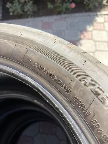 Шины: Шины 275 / 45 / R 20, Лето, Б/у, Комплект, Легковые, Япония, Bridgestone — 2