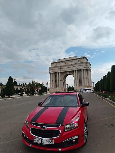 cruze purjun: Chevrolet Cruze sedan – idman üslubunda tərtibat - Kuzov: sedan — 2