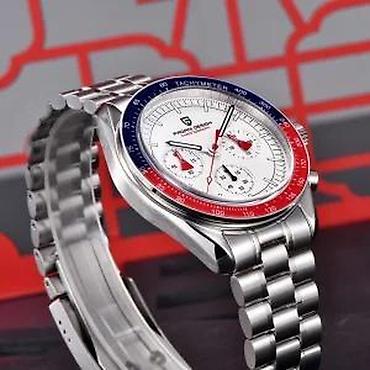 Ručni satovi: PAGANI DESIGN PD-1701 - 40mm - Pepsi - Omega Speedmaster Potpuno nov — 13