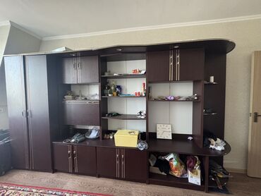 шкаф для кухни напольный: Шкаф для одежды, Б/у, Прямой, Другой материал