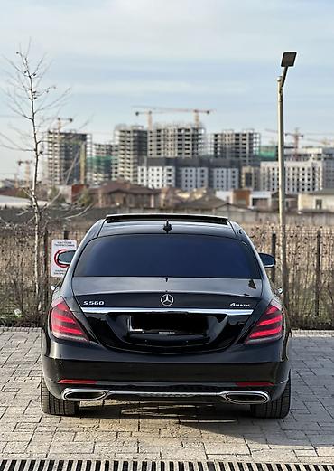 Mercedes-Benz: Mercedes-Benz S-Class: 2018 г., 4 л, Автомат, Бензин, Седан — 5