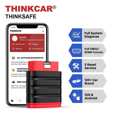 Alati za automobile: ThinkCar ThinkSafe Bluetooth OBD2 Dijagnostika THINKCAR THINKSAFE - — 5