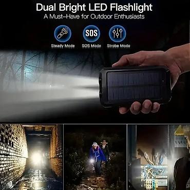kengur slusalice: Prenosiva solarna power banka sa LED lampom i kompasom NOVO. Opis — 10