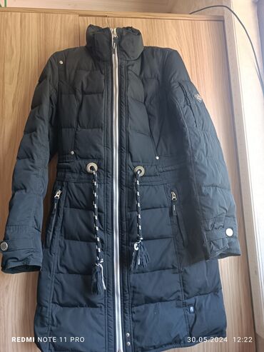 длинные зимние куртки женские: Пуховик, Длинная модель, Германия, 2XL (EU 44), 3XL (EU 46)
