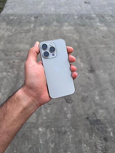 iphone 14 pro max 2 el: IPhone 16 Pro, 128 GB, Natural Titanium, Zəmanət, Simsiz şarj, Face ID — 2