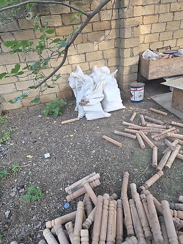 balas: Taxta torna sütunçalar – mebel ayaqları/komponentləri - Material — 5