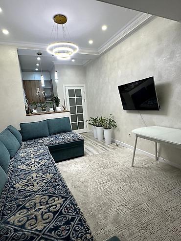 115: 2 комнаты, 47 м², Асанбай мкр Элитка, 3 этаж, Евроремонт — 2
