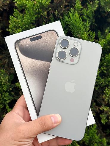 IPhone 15 Pro Max, 256 GB, Natural Titanium lalafo.az -da IPhone 15 Pro Max, 256 GB, Natural Titanium