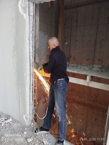 Beton işləri: Beton kəsmə beton deşmə xidməti Karot - HILTI DD 200 / 350 ilə 25 ° — 2