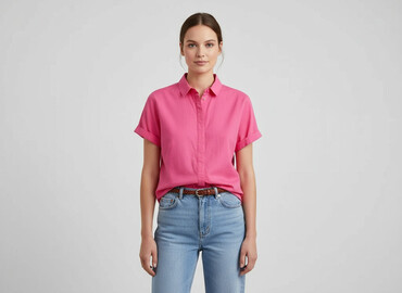 koszula fuksja zara: H&M, Koszula damska, rozmiar M