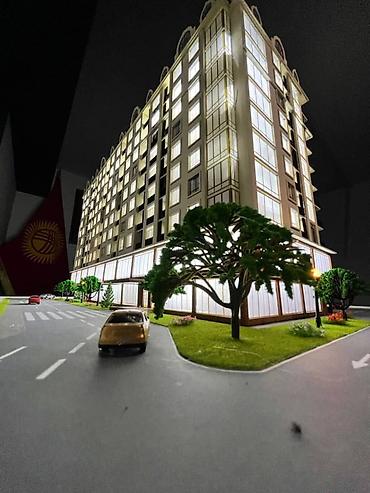 квартира псо асанбай: 1 комната, 38 м², Элитка, 9 этаж, ПСО (под самоотделку) — 4