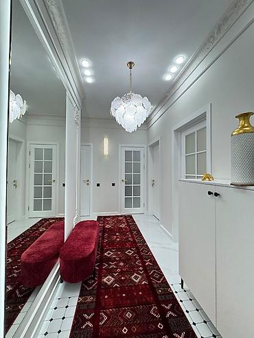 ничего: 3 комнаты, 87 м², Асанбай мкр 6 этаж, Свежий ремонт — 5