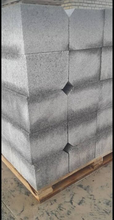 Beton bardürlar: Bardü Yüksək keyfiyyətli qranitdən hazırlanmış bordürlər, yolların — 2
