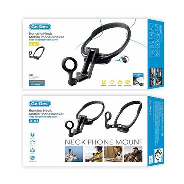 Boyun Telefon Tutacağı Maqnit Go-Des GD-HD827 Əllərinizi boş