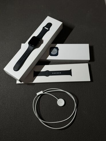 сотовые телефоны б у: Умные часы Apple Watch Series 8 с корпусом цвета «полуночный черный» и