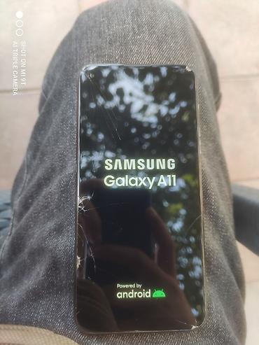 telefon 2 el: Samsung Galaxy A11, 32 GB, rəng - Qara, Sensor, Barmaq izi, İki sim kartlı — 1