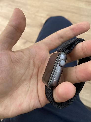 Smart saatlar: Apple Watch Series 3, 42 mm, GPS modeli Xüsusiyyətlər: - Korpus — 5