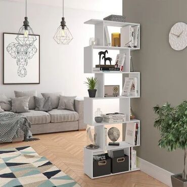 стеллаж высокий: Стеллаж напольный для хранения книг. Полка для игрушек, для цветов и