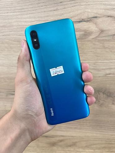 Смартфон Redmi 9A, цвет бирюзовый/синий градиент. Характеристики по