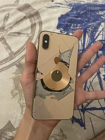 gence iphone: IPhone Xs, 64 GB, Qızılı, Face ID — 2
