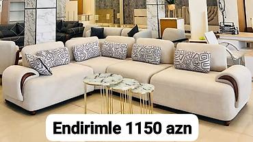 Sifarişlə divanlar: Divan, Qonaq otağı üçün, Parça, Bazasız, Açılmayan — 10