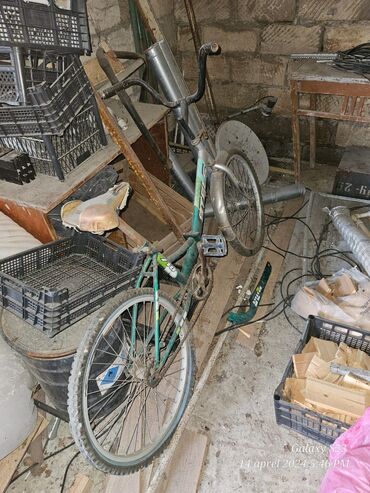 uc tekerli velosiped: İşlənmiş İki təkərli Uşaq velosipedi Stels, 24"