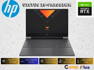 hp notebook: Yeni HP Victus, 15.6 ", Intel Core i5, 512 GB