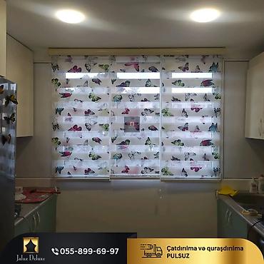 Pərdə və tüllər: Jalüz pərdə ucuz sok qiymətlər bizdə 2 ya 3 günərzində hazırlama — 10