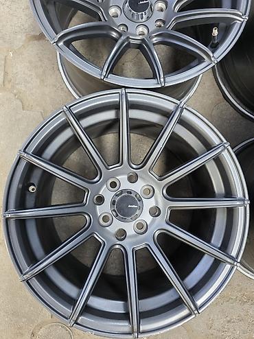 4х114: Литые Диски R 15 Advan Racing, Комплект, отверстий - 10, Б/у — 2