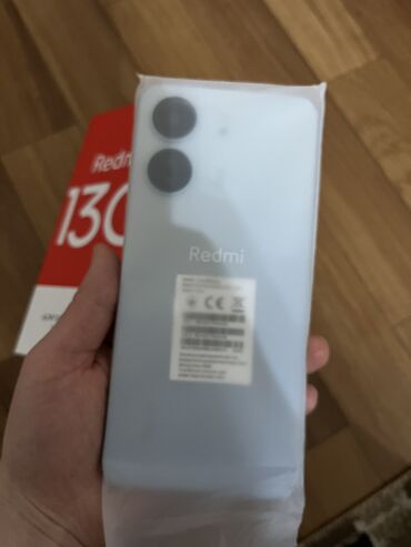 Redmi: Redmi, Redmi 13C, Новый, 256 ГБ, цвет - Голубой, 2 SIM