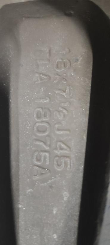 r18 5 114: Литые Диски R 18 Honda, Комплект, отверстий - 5, Б/у — 10