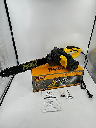 Цепные электропилы: Цепная пила Ролф 1900 новая упаковке Оригинал нал Бишкеке — 8