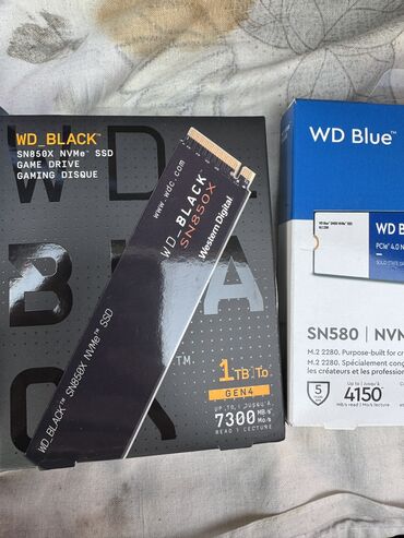 Жесткие диски, переносные винчестеры: Накопитель, Новый, Western Digital (WD), SSD, 1 ТБ, Для ПК