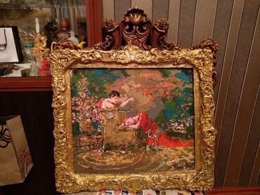 Şəkillər, tablolar: Resm,ketan,akril,65/75 — 12