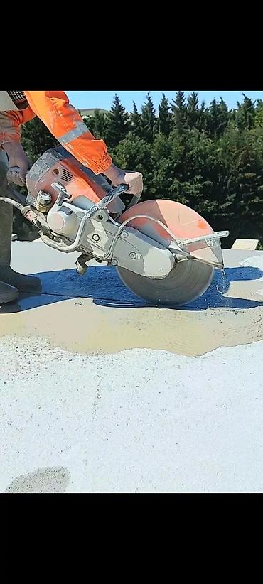 Beton işləri: Beton kəsimi və deşilməsi xidməti - Armaturlu/armsız beton — 4