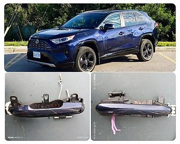 a2 group: Петли-ограничители дверей и передний динамик для Toyota RAV4 (на фото — 10
