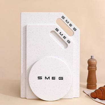 ложа: Набор кухонных разделочных досок Smeg - Комплектация: 3 доски разной — 3