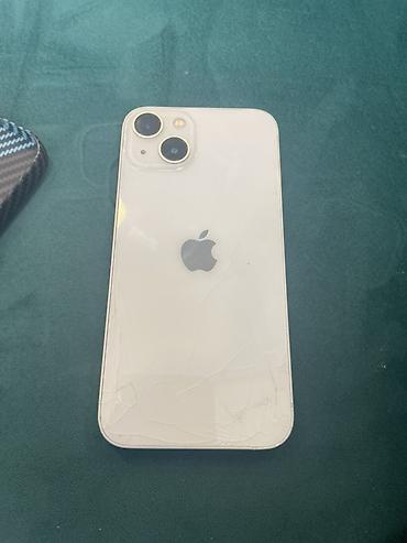 Apple iPhone: IPhone 13, Gümüşü, Face ID — 15