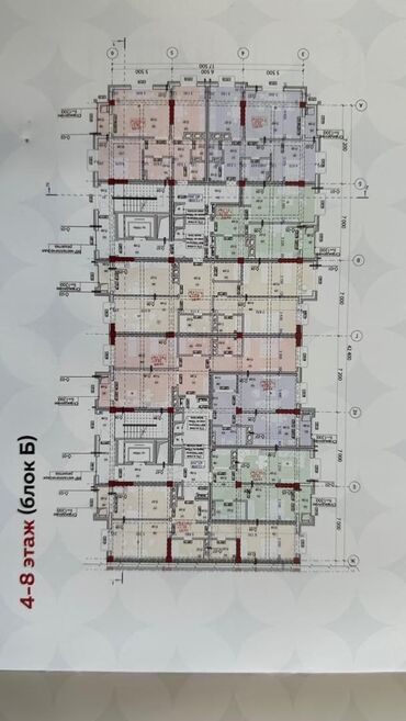 снять жилье в кыргызстане: 2 комнаты, 56 м², 108 серия, 9 этаж, ПСО (под самоотделку)