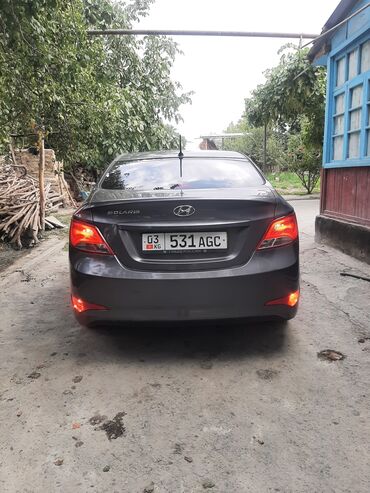 релинги на авто: Hyundai Solaris: 2015 г., 1.4 л, Автоматтык, Дизель, Седан