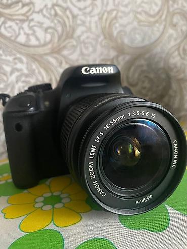 Фото и видеокамеры: Canon DSLR fotoaparat + Canon EF‑S 18-55mm f/3.5-5.6 IS obyektiv - — 1