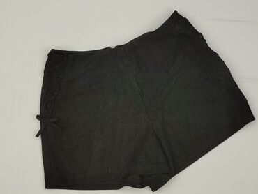 szerokie spodnie czarne: Shorts, New Look, 14 years, 158/164, condition - Very good