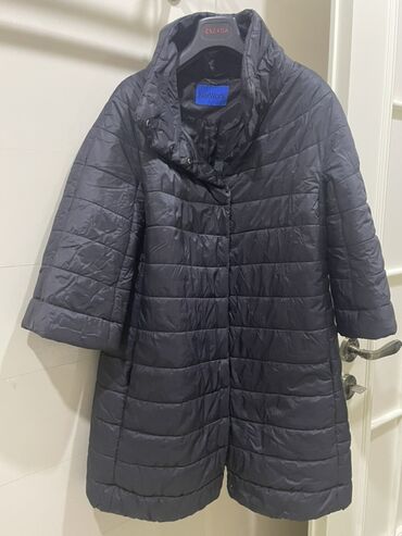 женские удлиненные футболки: Пальто, M, цвет - Черный