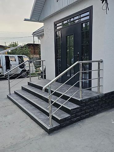 step rf3: Перила и ограждения для крыльца и лестниц из нержавеющей стали и — 9
