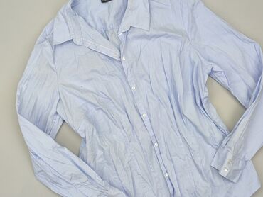 błękitna bluzki: Shirt, M (EU 38), condition - Good